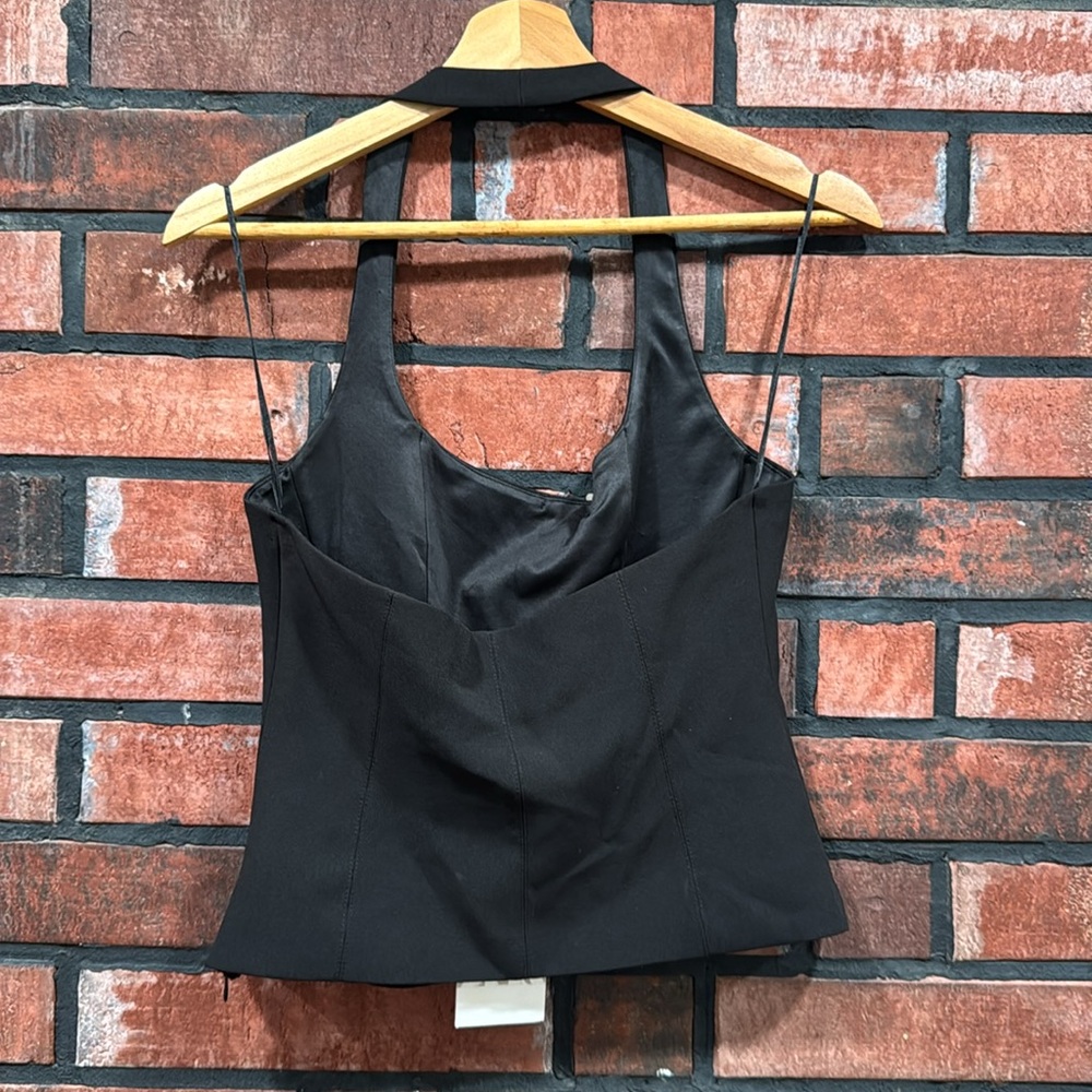 Zara  Black Helter  Top - Picture 3 of 5